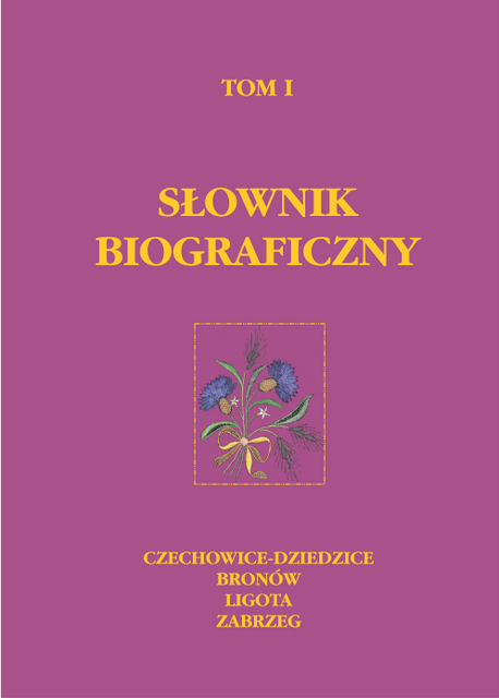 Słownik biograficzny. Tom 1.